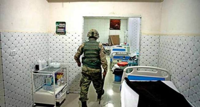 Afrin’de PKK’nın yeraltı hastanesi