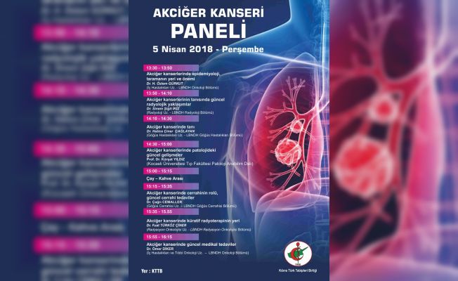 KTTB'den “Akciğer Kanseri” konulu panel
