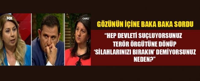 HDP'li Pervin Buldan'dan PKK'yla bağımız yok yalanı!
