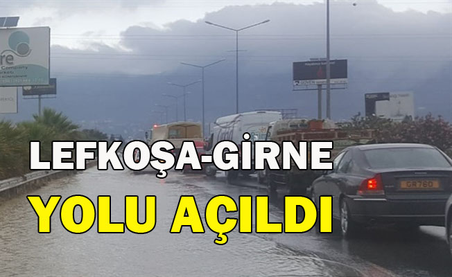 Lefkoşa-Girne yolu açıldı