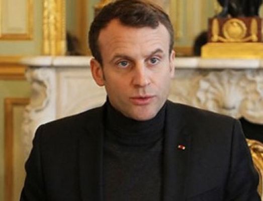 Macron'dan Rus gazetecilere yasak!