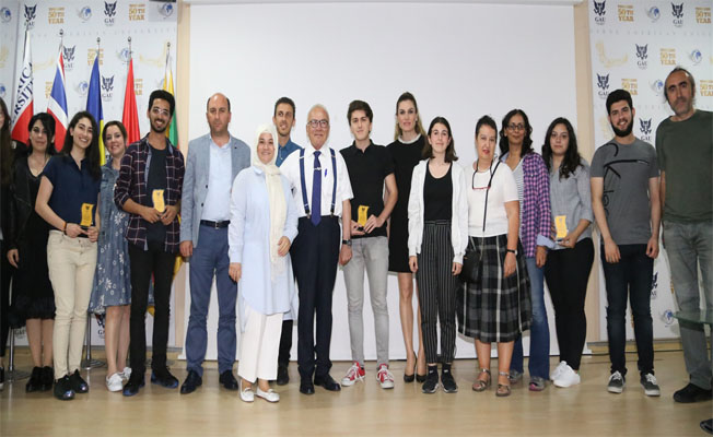 GAÜ, Liseler Arası Kısa Film ve Fotoğraf  Yarışması'nın ödül  töreni gerçekleşti