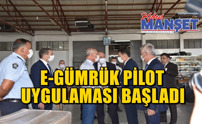 Ercan Havaalanı’nda e-Gümrük pilot uygulaması başladı