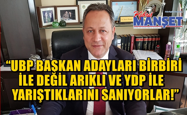 Enver Öztürk'ten Taçoy'a cevap!