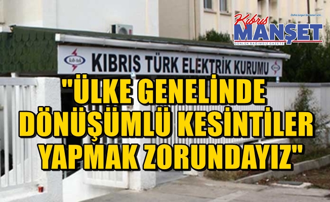 KIB-TEK'ten elektrik kesintileri hakkında açıklama!