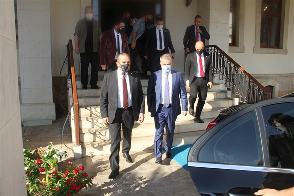 Ataoğlu, Antalya Valisi Ersin Yazıcı'yı ziyaret etti