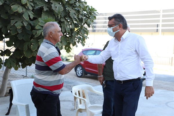 Erhürman, Polis Emeklileri Derneği’ni ziyaret etti