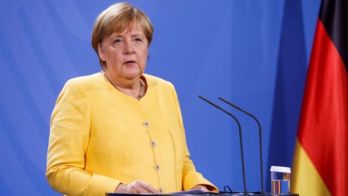Merkel, Filistin-İsrail meselesinde iki devletli çözümden yana