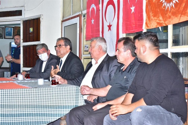 UBP Genel Başkan Adayı Sucuoğlu Paşaköy’ü ziyaret etti