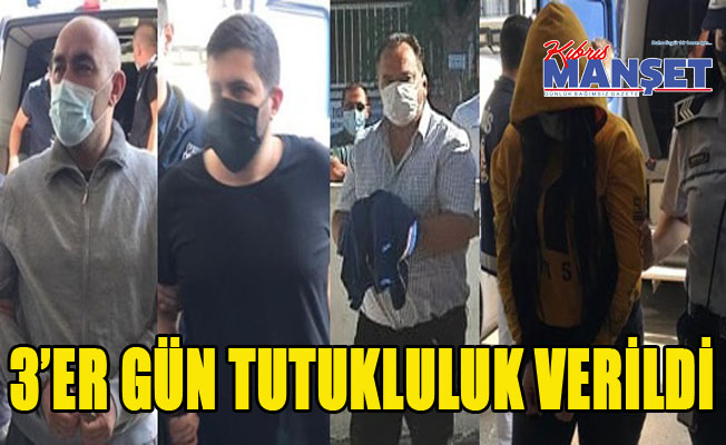 Video skandalı davasında 5 tutukluya üçer gün ek tutukluluk