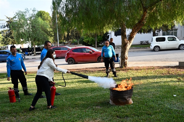 DAÜ’de “ilk Yardım, Acil Durumlara Müdahale ve Yangınla Mücadele” eğitimi verildi