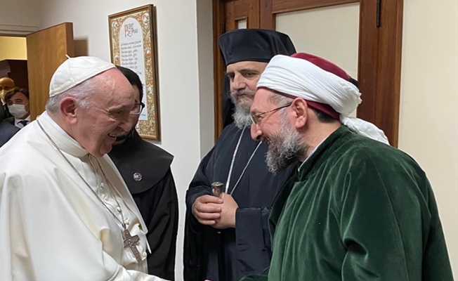 Papa Francis, Kıbrıslı din adamlarıyla biraraya geldi