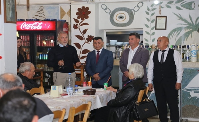 DP Girne Milletvekili adayı Serhat Akpınar ziyaretlerini sürdürüyor