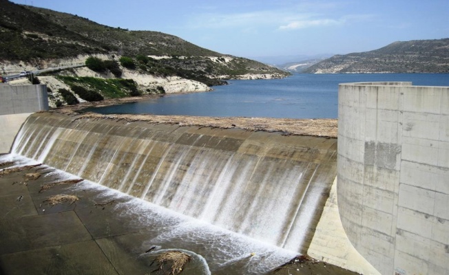 Güney Kıbrıs’ta barajların doluluk oranı yüzde 52,1