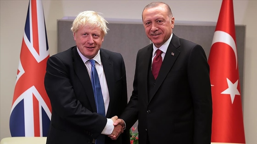 Erdoğan, Johnson ile telefonda görüştü
