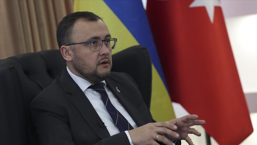 Önal, Ukrayna'nın Ankara Büyükelçisi Bodnar ile görüştü