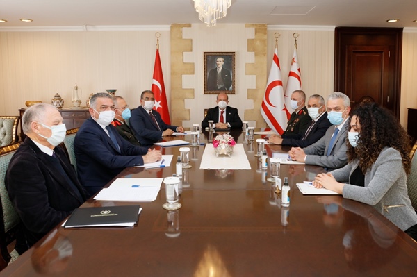 Üst Koordinasyon Kurulu Cumhurbaşkanı Tatar başkanlığında toplandı