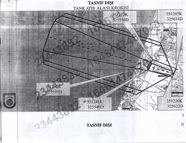 Çamurova Tank Atış Alanı ile Kumköy Tatbikat Alanı’nda tank atışları icra edilecek