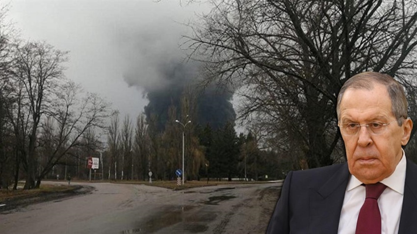 Rus güçleri, Ukrayna'nın Çernigiv kentindeki yakıt depolarını vurdu