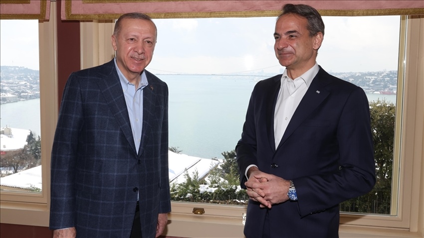 Türkiye Cumhurbaşkanı Erdoğan, Yunanistan Başbakanı Miçotakis’e geçmiş olsun dileklerini iletti