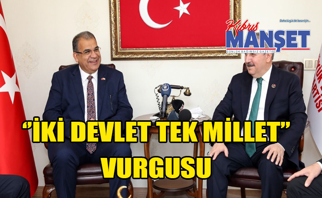 Ankara'da “ İki devlet tek millet” vurgusu!