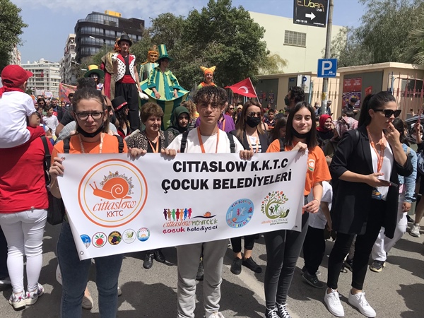Cittaslow Belediyeleri Çocuk Belediye Meclisleri İzmir’de etkinliklere katıldı