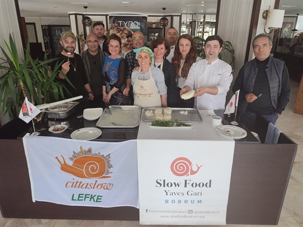 Cittaslow Lefke Ve Cittaslow Mehmetçik üreticileri IV. Uluslararası “Slowcheese Bodrum” peynir festivalinde KKTC’yi temsil etti