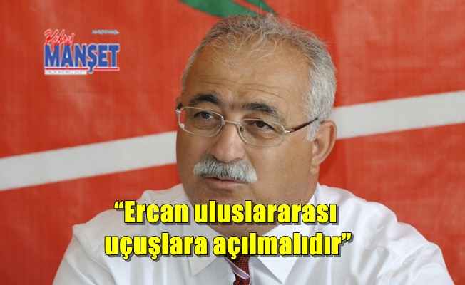 BKP Genel Başkanı İzcan: “Ercan uluslararası uçuşlara açılmalıdır”