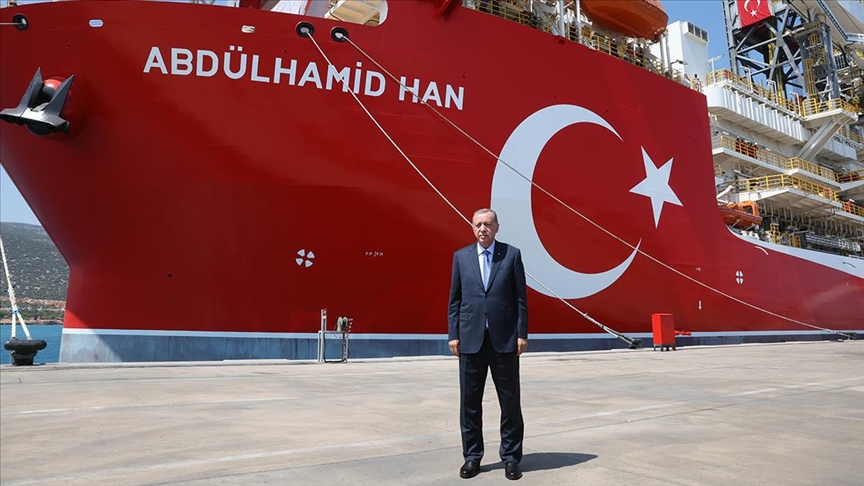 Erdoğan Abdülhamid Han Sondaj Gemisini İlk Görev Yerine Uğurlama Töreni'nde Konuştu