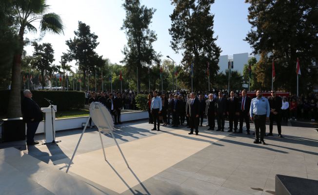 LAÜ’de Ulu Önder Atatürk Saygıyla Anıldı