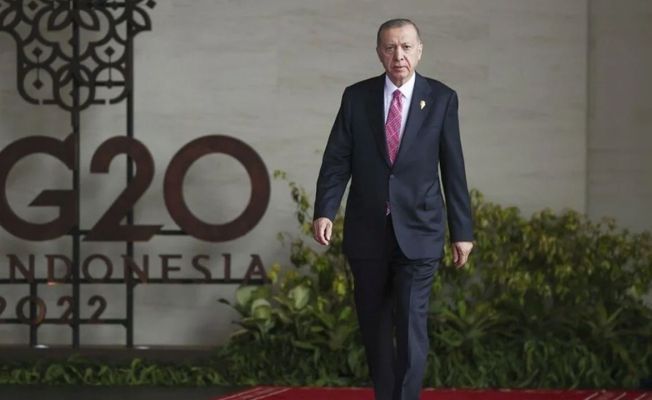 TC Cumhurbaşkanı Erdoğan G20 Zirvesi'nde...