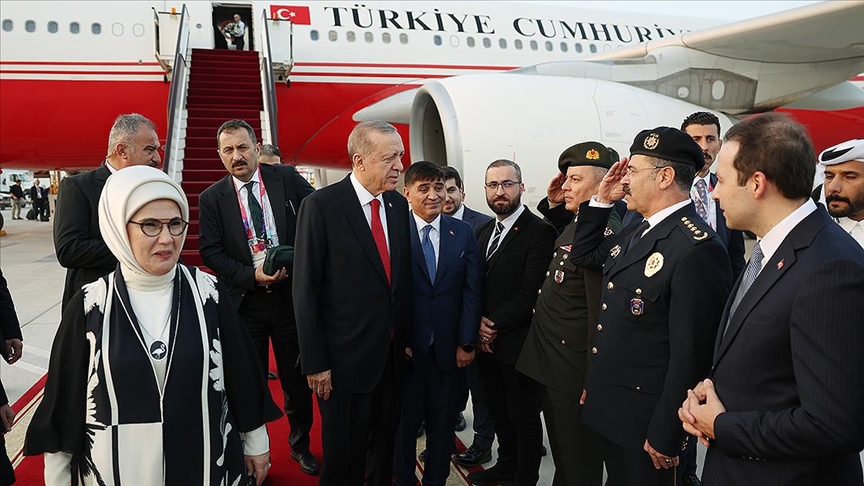 TC Cumhurbaşkanı Erdoğan, Katar'da