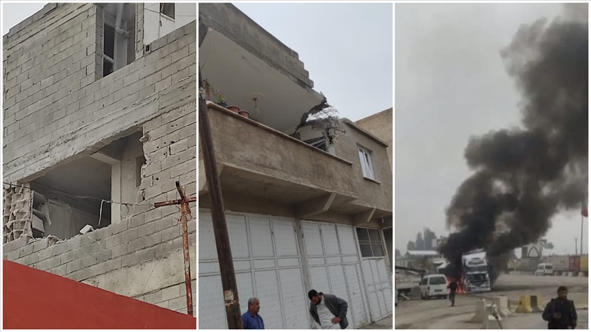 Gaziantep Karkamış'a Roketli Saldırı