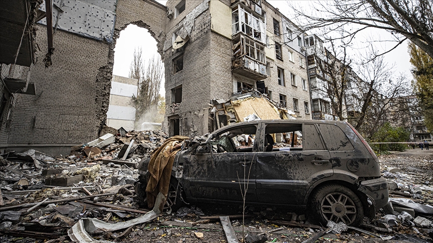 Ukrayna'nın Başkenti Kiev Füzelerle Vuruldu
