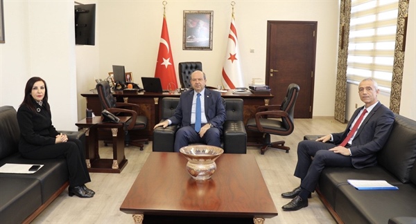 Başbakan Tatar Sayıştay Başkanı Korahan ve Ombudsman Dizdarlı’yı kabul etti