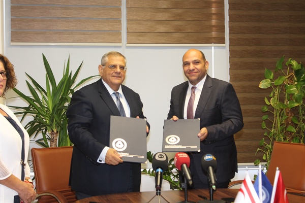 Bayındırlık Ve Ulaştırma Bakanlığı İle Doğu Akdeniz Üniversitesi Arasında Mutabakat Anlaşması İmzalandı