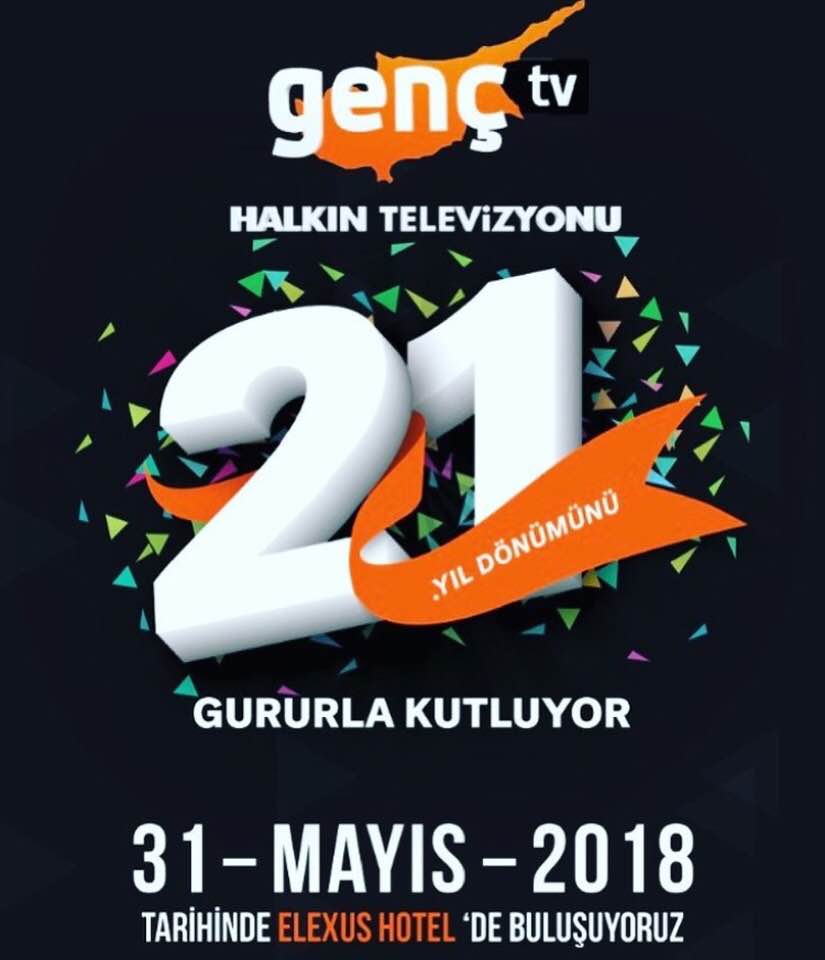 Kıbrıs Genç Tv, 21. Yılını Yarın Akşam Kutluyor...