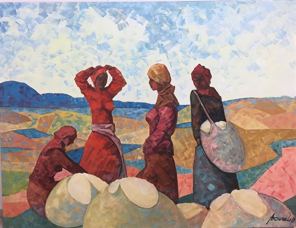 Kırgızistanlı 5 Ressamın Kıbrıs Modern Sanat Müzesi İçin Hazırladığı Sergi Cuma Günü Açılıyor