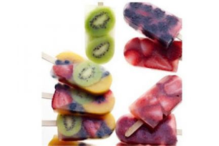 Serinletici Meyveli Buz Blokları (Dondurma gibi)