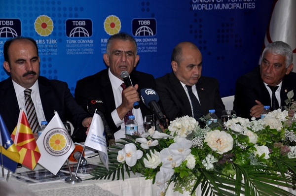 Türk Dünyası Belediyeler Birliği Yeni Yönetim Kurulu İlk Toplantısını Girne’de Yaptı